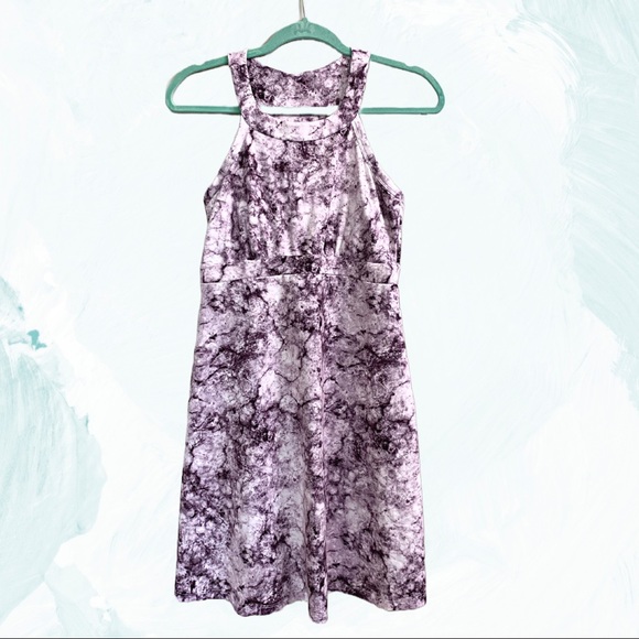 Balance Collection Dresses & Skirts - Balance Collection women's Purple/lila Tie Dye Activewear Dress Size S small